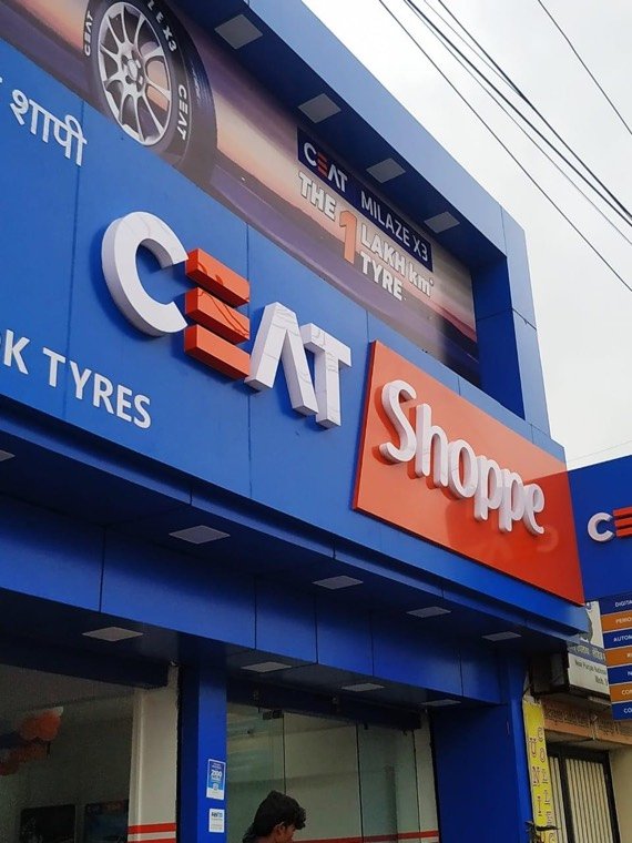 ACP Outlet Boards Across India — CEAT Tyres