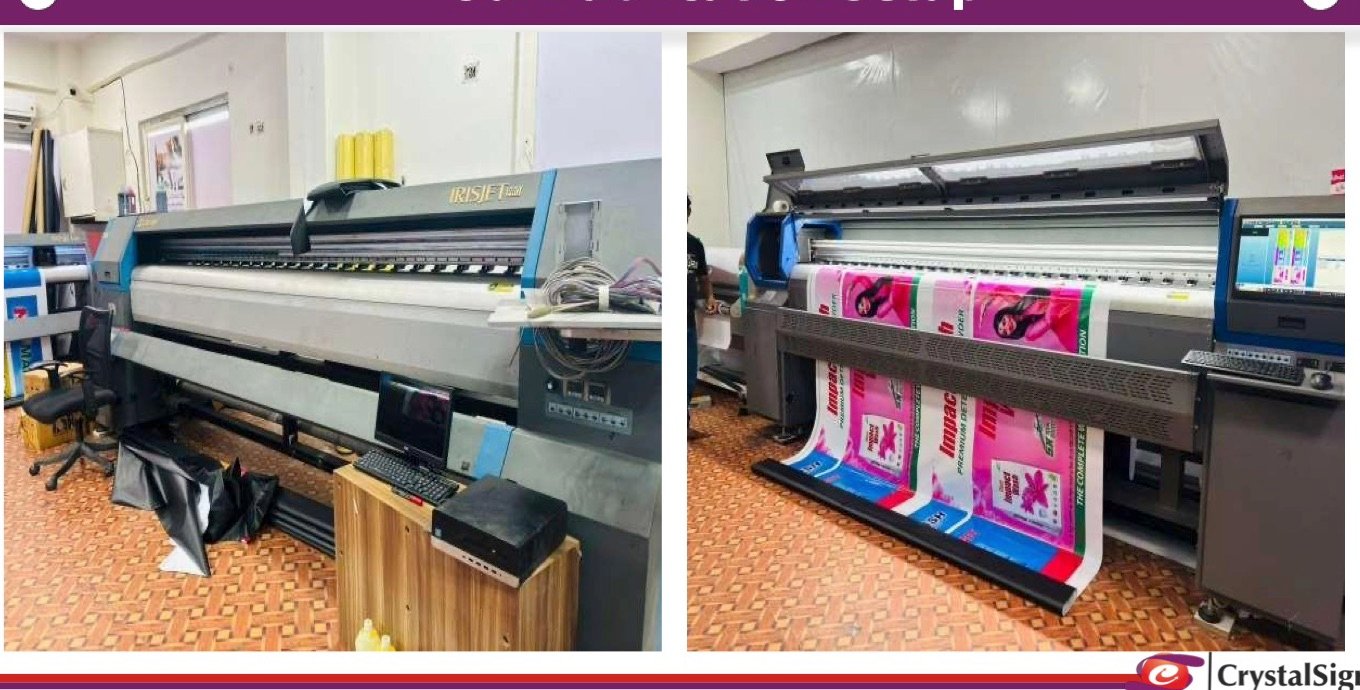 Crystal Sign printing & fabrication house