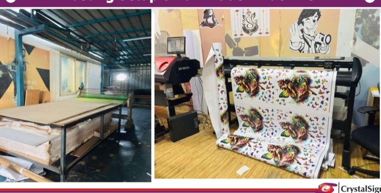 Crystal Sign printing & fabrication house