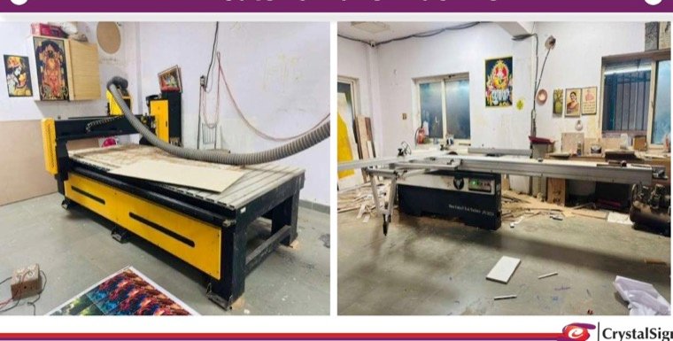 Crystal Sign printing & fabrication house