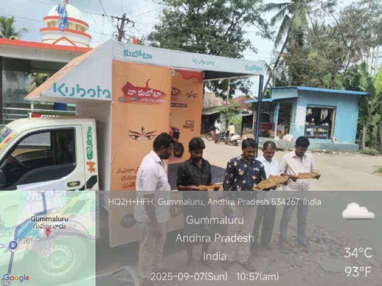 45+ Van Rural Activation — Kubota