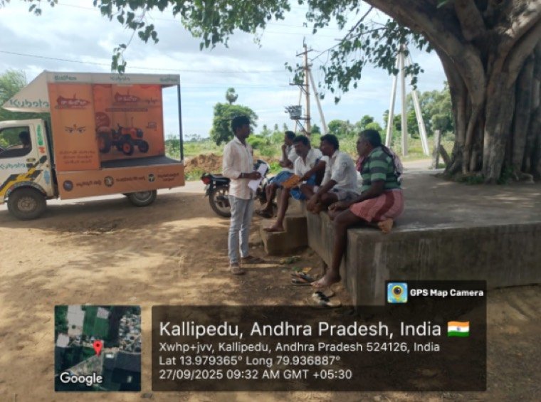 45+ Van Rural Activation — Kubota