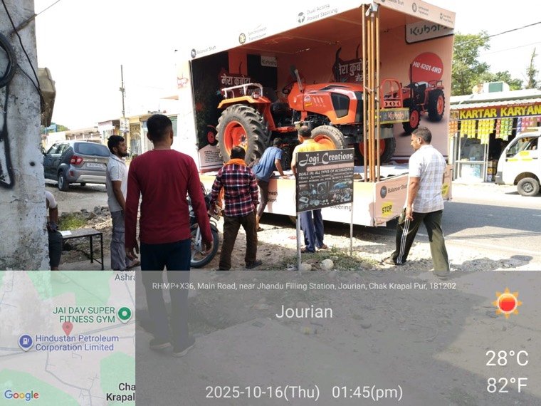 45+ Van Rural Activation — Kubota