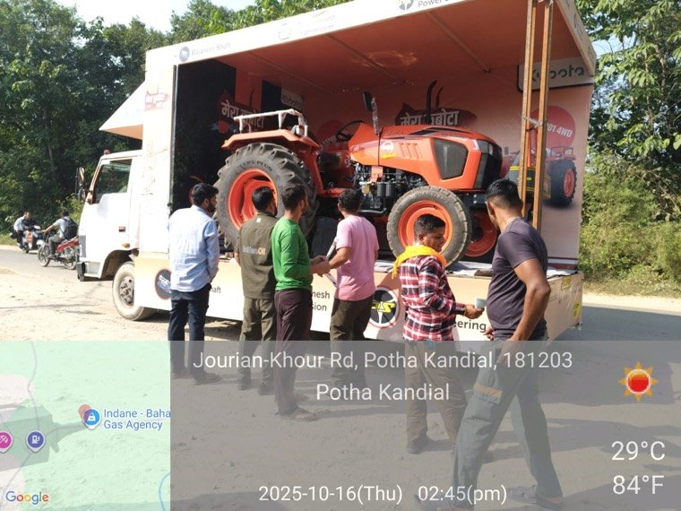 45+ Van Rural Activation — Kubota