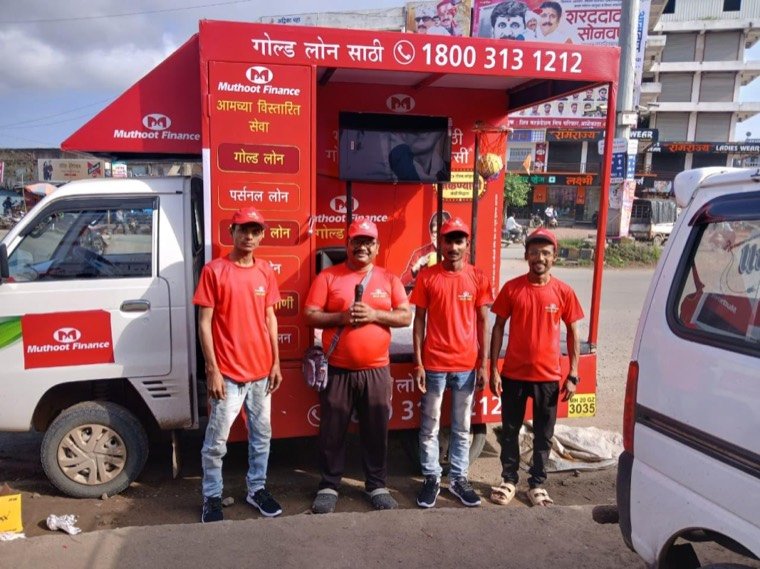 Gold Loan Promotion with 45 Vans